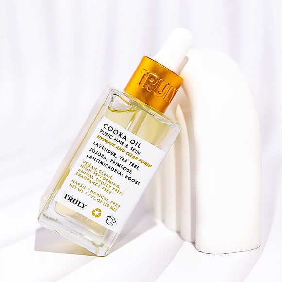 TRULY Skincare New Truly Cooka Oil Pubic Hair Skin Oil Ingrown Hair